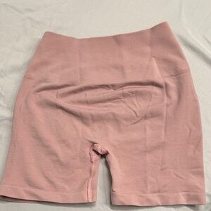 Alphalete Women's Pink Bike Shorts
